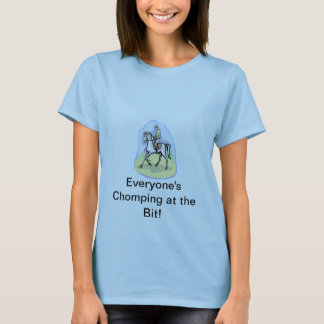 L'anglais de T-shirt de cheval