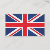 L'anglais Stype de carte de visite (Dos)