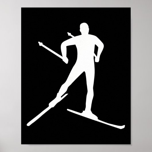 Langlaufen Poster (Voorkant)