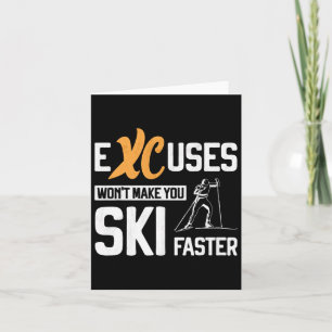 Langlaufen Xc Excuses Nordic Skiën Biat Kaart