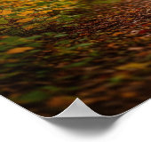 langlaufloipe van de herfst poster (Hoek)