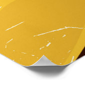 L'Angleterre combine moissonneuse affiche de voyag (Coin)