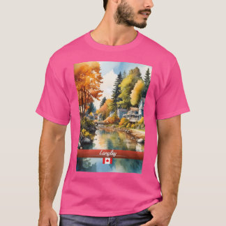 Langley Canada Reizen T-shirt