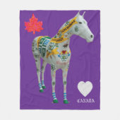 LANGLEY FLEECE DEKEN (Voorkant)