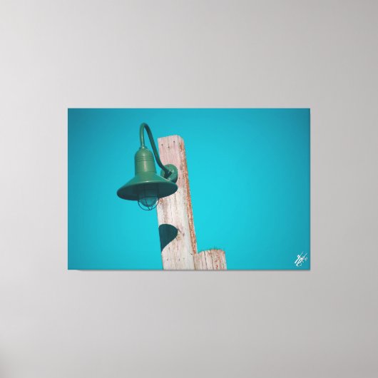 Langley Light Post serie #12 Canvas Afdruk (Voorkant)