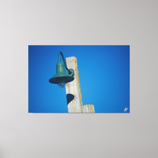 Langley Light Post serie #1 Canvas Afdruk (Voorkant)