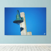 Langley Light Post serie #1 Canvas Afdruk (Insitu (Houten vloer))