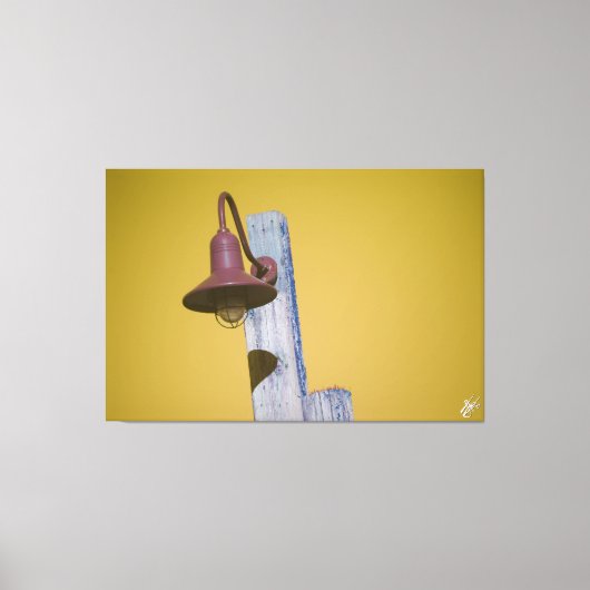 Langley Light Post serie #3 Canvas Afdruk (Voorkant)