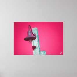 Langley Light Post serie #4 Canvas Afdruk