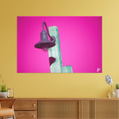 Langley Light Post serie #5 Canvas Afdruk (Insitu (Woonkamer))