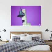 Langley Light Post serie #7 Canvas Afdruk (Insitu (Slaapkamer))
