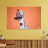 Langley Light Post serie #9 Canvas Afdruk (Insitu (Woonkamer))