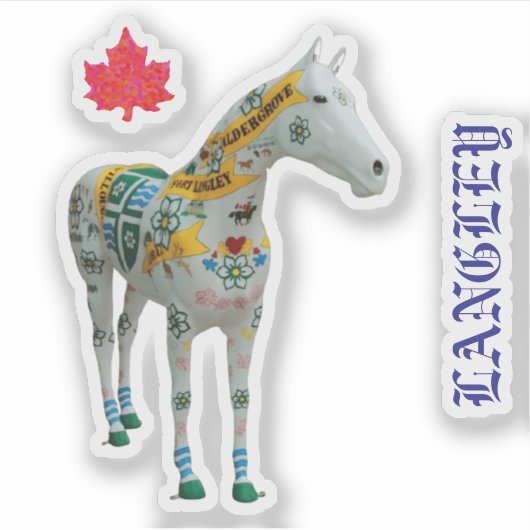 LANGLEY STICKER (Voorkant)