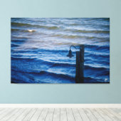 Langley waterkant #2 canvas afdruk (Insitu (Houten vloer))