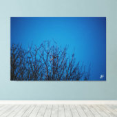 Langley waterkant #8 canvas afdruk (Insitu (Houten vloer))