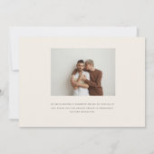 Langley Wedding Two Grooms Save The Date (Achterkant)