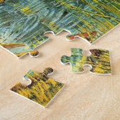 Langlois Bridge in Arles door Vincent van Gogh Legpuzzel (Zijkant)