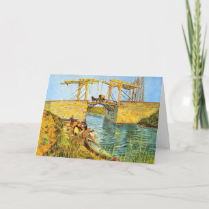 Langloisbrug in Arles van Vincent van Gogh Kaart