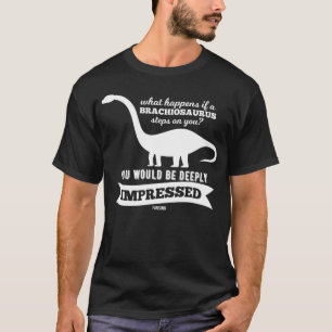 Langnecked herbivore Brachiosaurus T-shirt