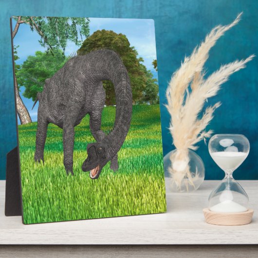 Langnek Dinosaurus Jungle Avontuur Fotoplaat (Zijkant)