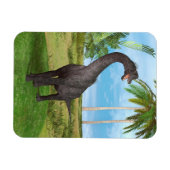 Langnek Dinosaurus Jungle Avontuur Magneet (Horizontaal)