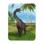 Langnek Dinosaurus Jungle Avontuur Magneet (Verticaal)