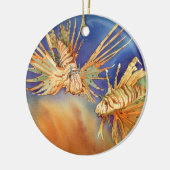 langoest keramisch ornament (Links)