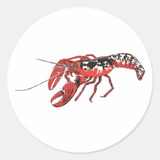 langoest ronde sticker (Voorkant)