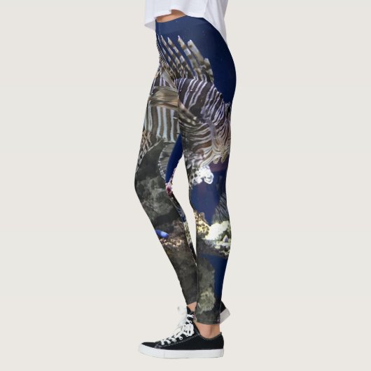 Langoesten in het aquarium leggings (Links)