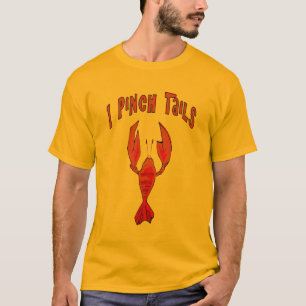 langoesten in snuifstaarten t-shirt