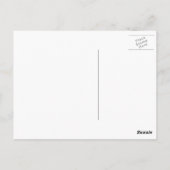 langoesten, zeedieren briefkaart (Achterkant)