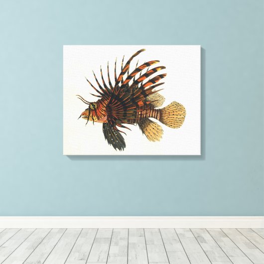  langoesten, zeedieren canvas afdruk (Insitu (Houten vloer))