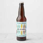  langplanken bier etiket (Voorkant)