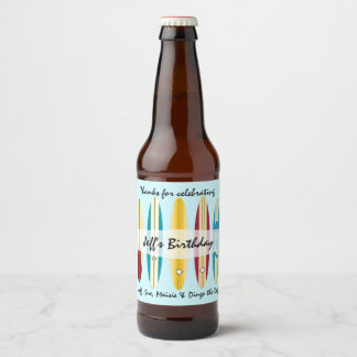  langplanken bier etiket