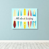 langplanken canvas afdruk (Insitu (Houten vloer))