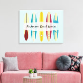 langplanken canvas afdruk (Insitu (Woonkamer))