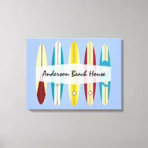 langplanken canvas afdruk