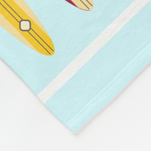 langplanken fleece deken (Hoek)