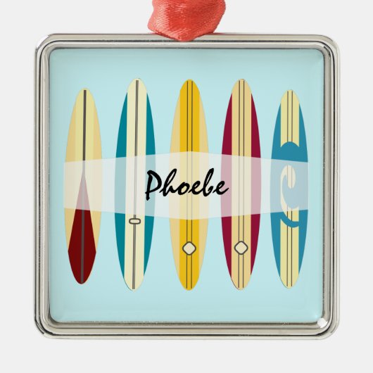 langplanken metalen ornament (Voorkant)