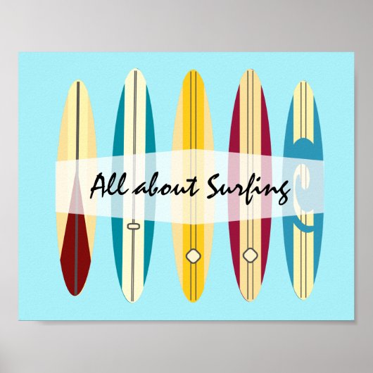 langplanken poster (Voorkant)