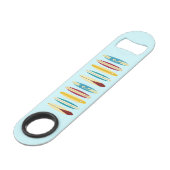  langplanken speed flessenopener (Voorkant Gekanteld)