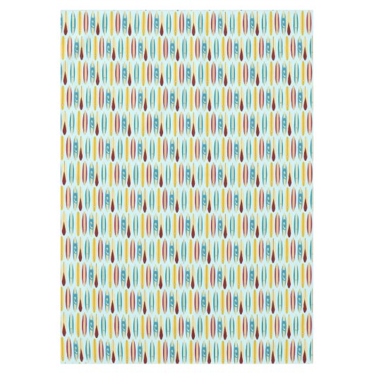 langplanken tafelkleed (Voorkant)