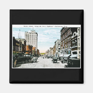 "langs de Dixie Highway", Chattanooga, Tenn. Magneet