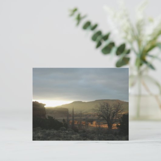 Langs de Fremont-rivier Briefkaart (Staand voorkant)