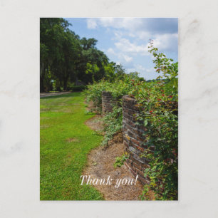 Langs de Gebogen Muur Briefkaart