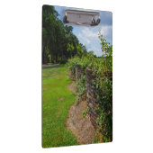 Langs de gebogen muur klembord (Rechts)