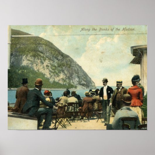 Langs de oevers van de Hudson,  Poster (Voorkant)