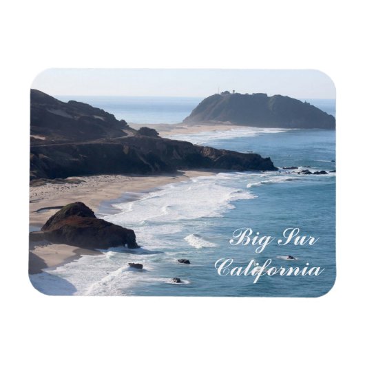 Langs de Pacific Coast Highway in Big Sur Magneet (Horizontaal)