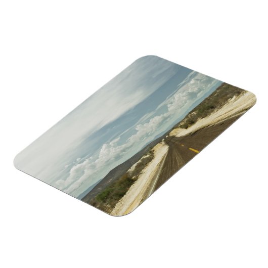 Langs de rechte weg door het Mexicaanse landschap Magneet (Linkerzijde)