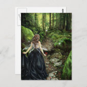 Langs het Woud Weg Briefkaart (Voorkant / Achterkant)